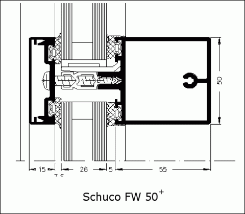 Schuco - Schuco FW 50+    