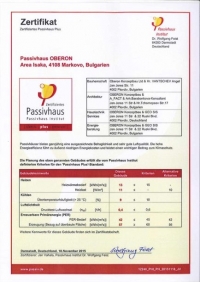 certified Passivhaus Standard Plus 