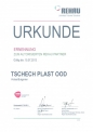 Сертификати - Rehau 2010/2013